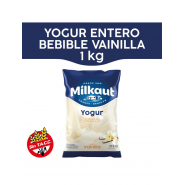 yogur milkaut 1lt vainilla...